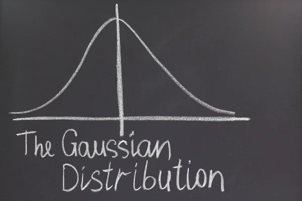 Η gaussian διανομή — Φωτογραφία Αρχείου