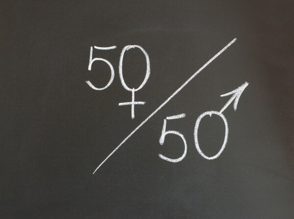 соотношение полов
