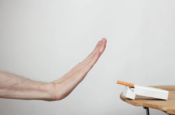 Fumare è dannoso per la salute — Foto Stock