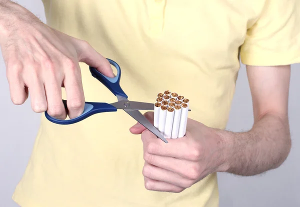 吸烟对你的健康是有害 — 图库照片