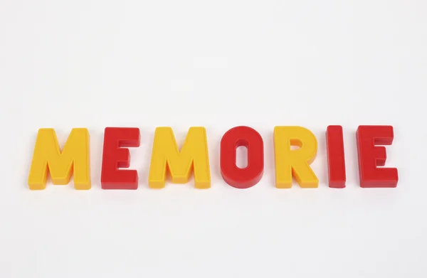 Memorie — Fotografia de Stock