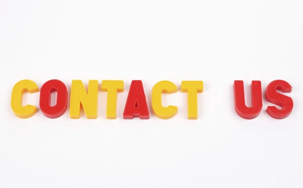 Contact us — Stock Photo, Image