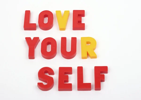 Love your self — Stock Photo, Image