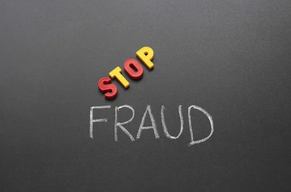 Stop fraud — Stock Photo, Image