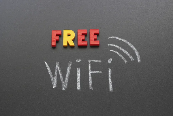 Wifi gratuito — Foto Stock