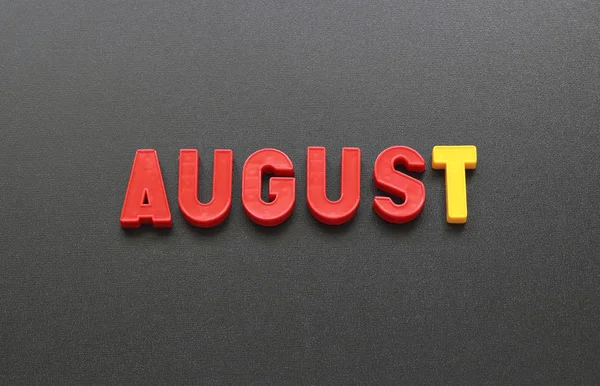 August — Stock Photo, Image