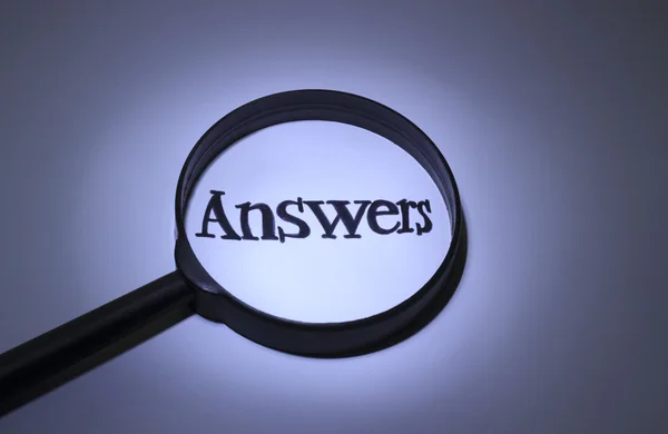 Answers — Stock Photo, Image