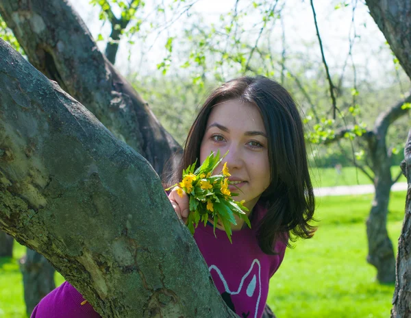 Sunny girl — Stock Photo, Image