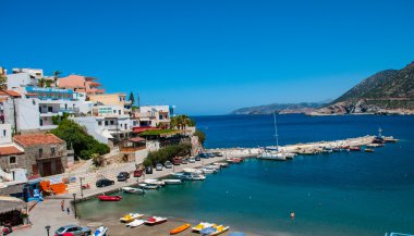 Bali köy sessiz bir sığınak. Yunanistan. Crete