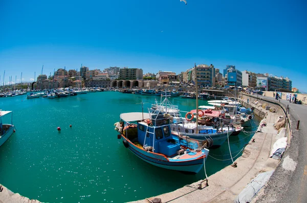 Puerto de Heraklion. Creta, Grecia — Foto de Stock