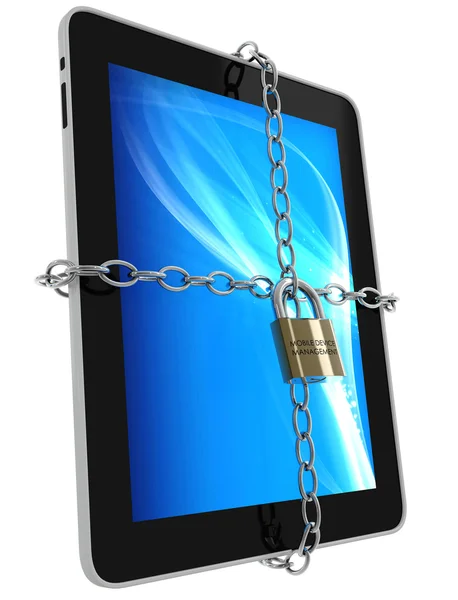 MDM Chain tablet — Stock Photo, Image