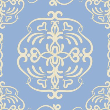 soyut Dekoratif-süsleme elementler ile vektör desen