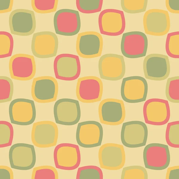 Яскравий безшовний візерунок з кольоровими квадратами — стоковий вектор