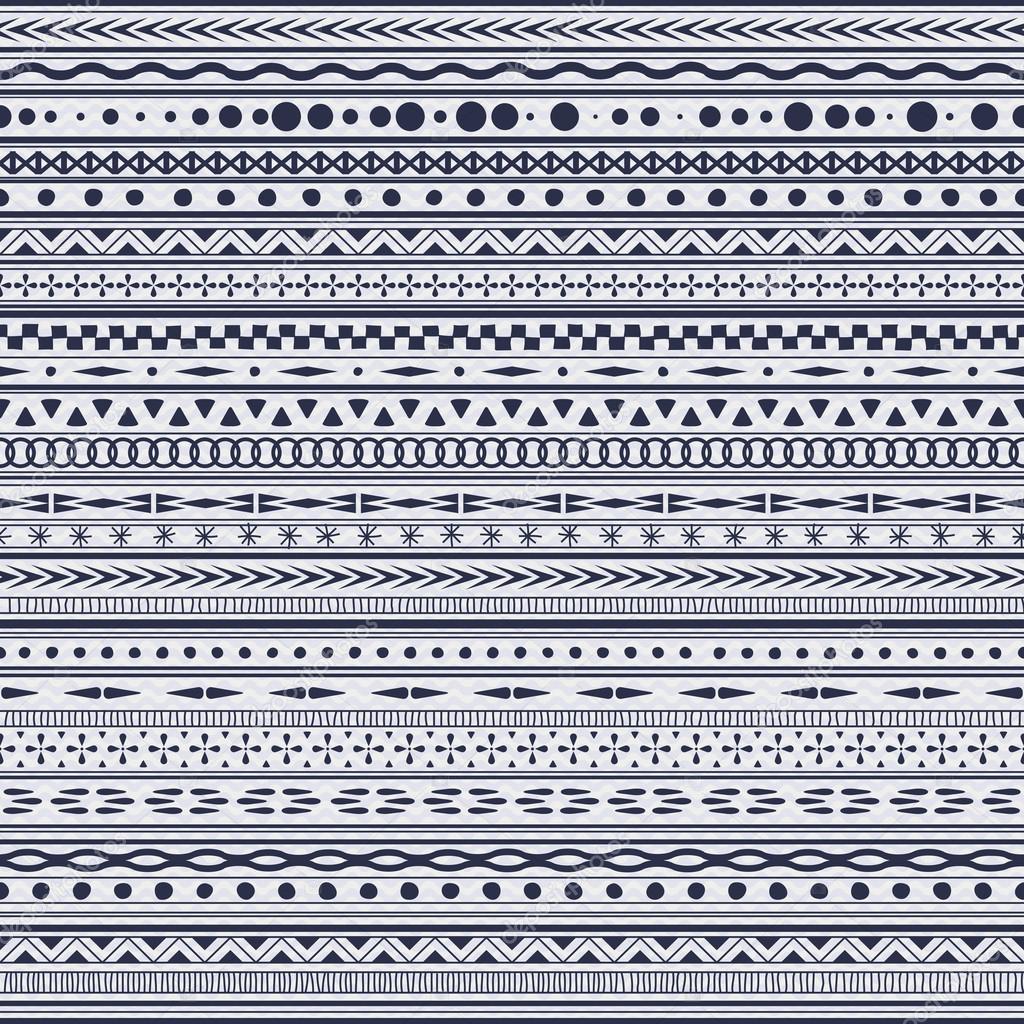 Ethnic geometric pattern