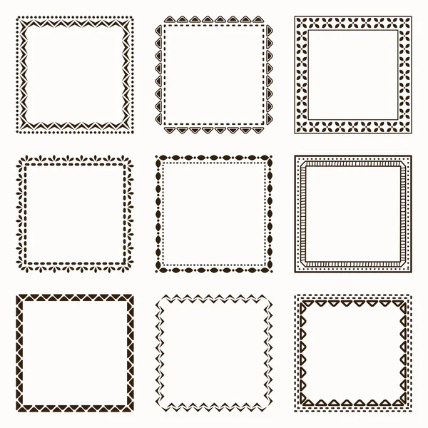 Geometric frame Stock Vectors, Royalty Free Geometric frame