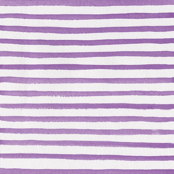 Aquarel achtergrond met lilac strepen — Stockfoto