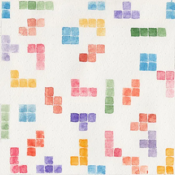 Tetris blocks — Stock Photo, Image