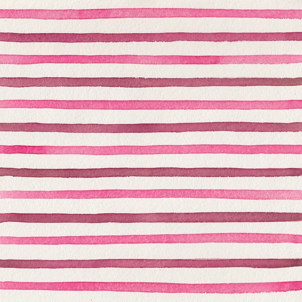 Watercolor background with red stripes — Stock Photo, Image