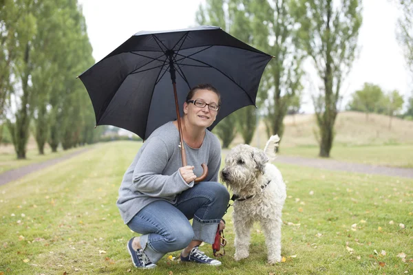 Schronienie w deszczu — Zdjęcie stockowe