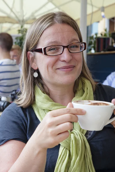 Drinking Coffee — Stock Photo, Image