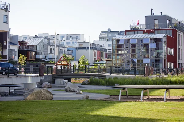 Porto Ocidental, malmoe — Fotografia de Stock