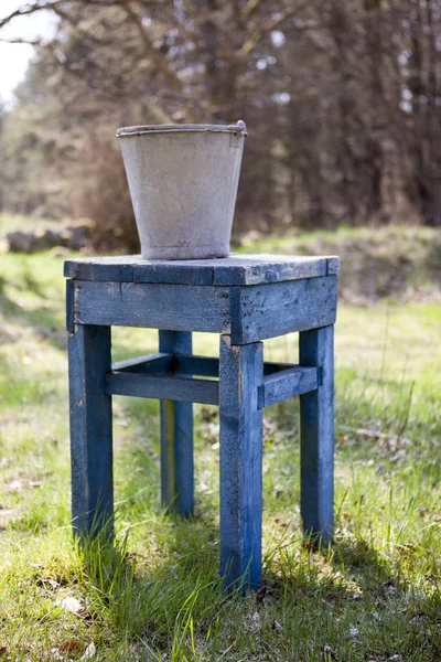 Bucket of Zinc — Stock Photo, Image