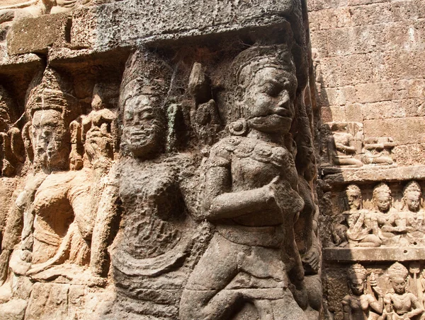 Terrazza ad Angkor — Foto Stock