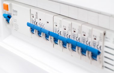 Close-Up elektrik fusebox