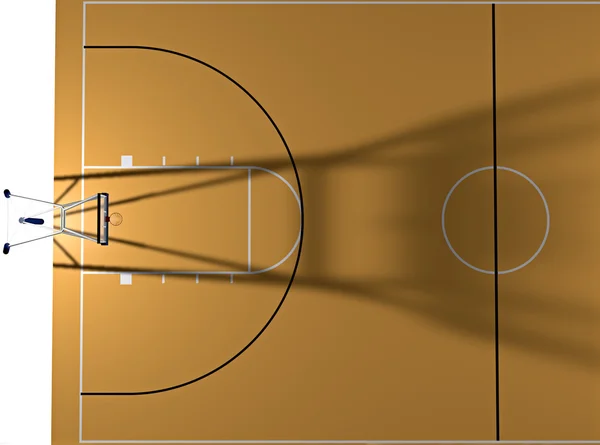 Basketplan — Stockfoto