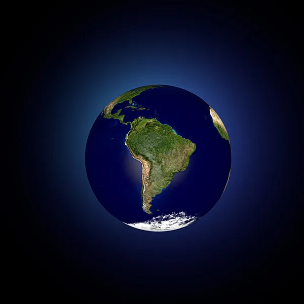 Wereld earth globe Latijns-Amerika — Stockfoto