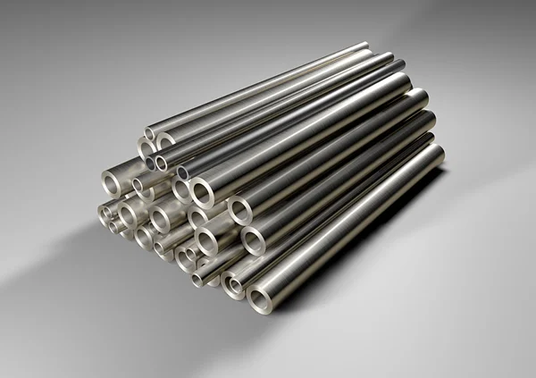 Metal iron rods — Stok fotoğraf