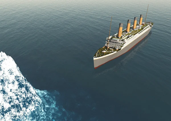 Титанік 100-річний ювілей, айсберг — стокове фото