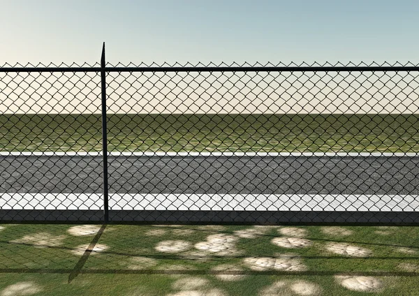 Chainlink fence — Stock Photo, Image