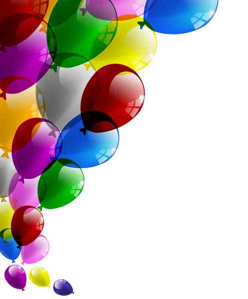 Parti balonları arka plan — Stok fotoğraf