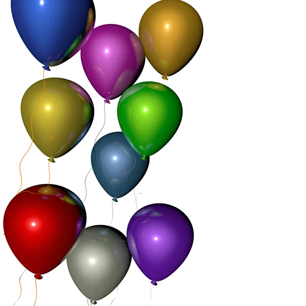 Balonların Arkaplanı — Stok fotoğraf