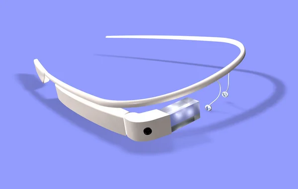 구글 대화형 유리 안경 — 스톡 사진