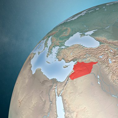 Ortadoğu gibi uzaydan