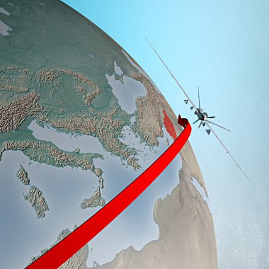 Ortadoğu gibi uzaydan