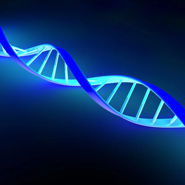 DNA helices cel structuur molecuul — Stockfoto