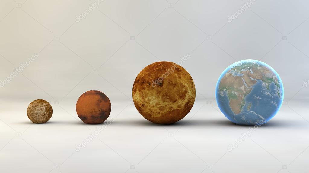 Système Solaire Les Planètes Les Tailles Les Dimensions