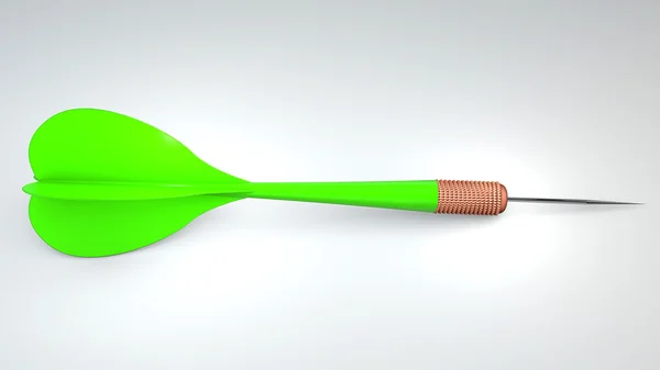 Green dart — Stock Photo, Image