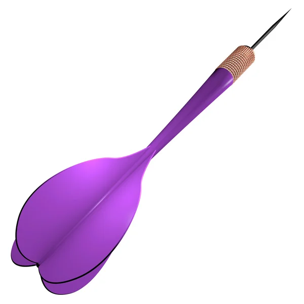 Фіолетовий Dart — стокове фото