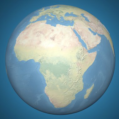dünya modeli gezegen Afrika featuring
