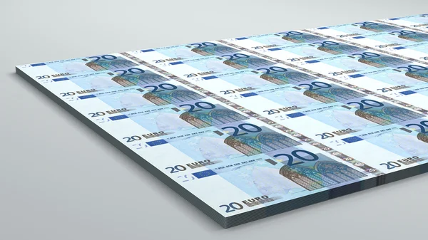 Billete de 20 euros —  Fotos de Stock