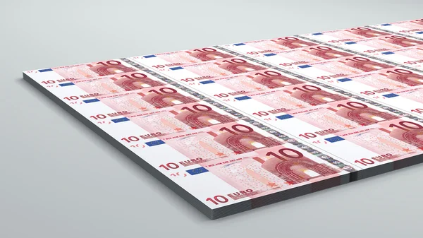 10 euro-bankjegy — Stock Fotó