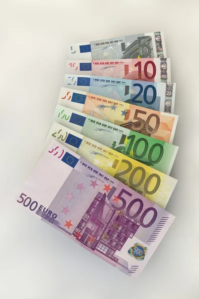 Billetes en euros — Foto de Stock