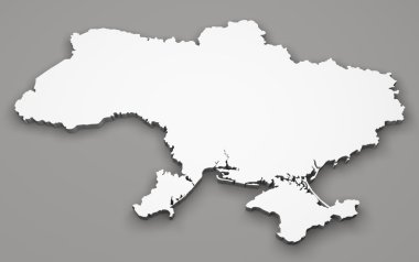 Beyaz Ukrayna Haritası
