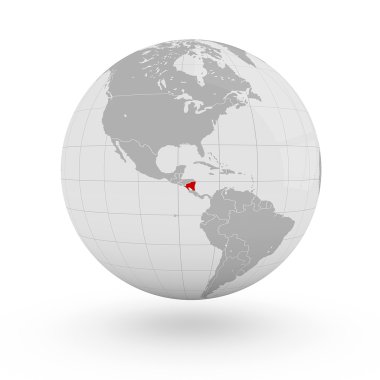 Nikaragua Globe