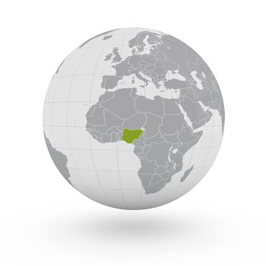 Nijerya dünya üzerinde