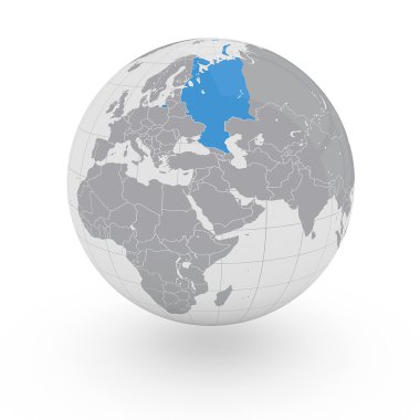 Dünya üzerinde Batı Rusya